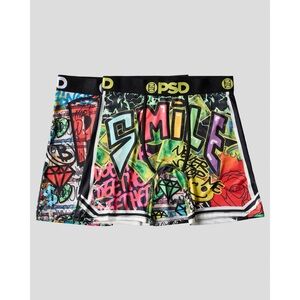PSD 2 Pack Men’s Multicolor Graphic Boxers XL NWT